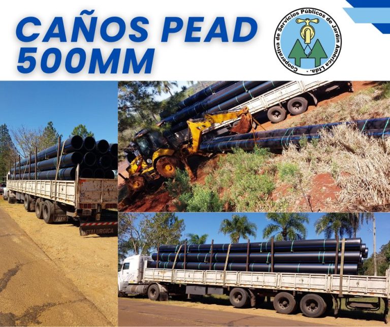 caños pead 500MM